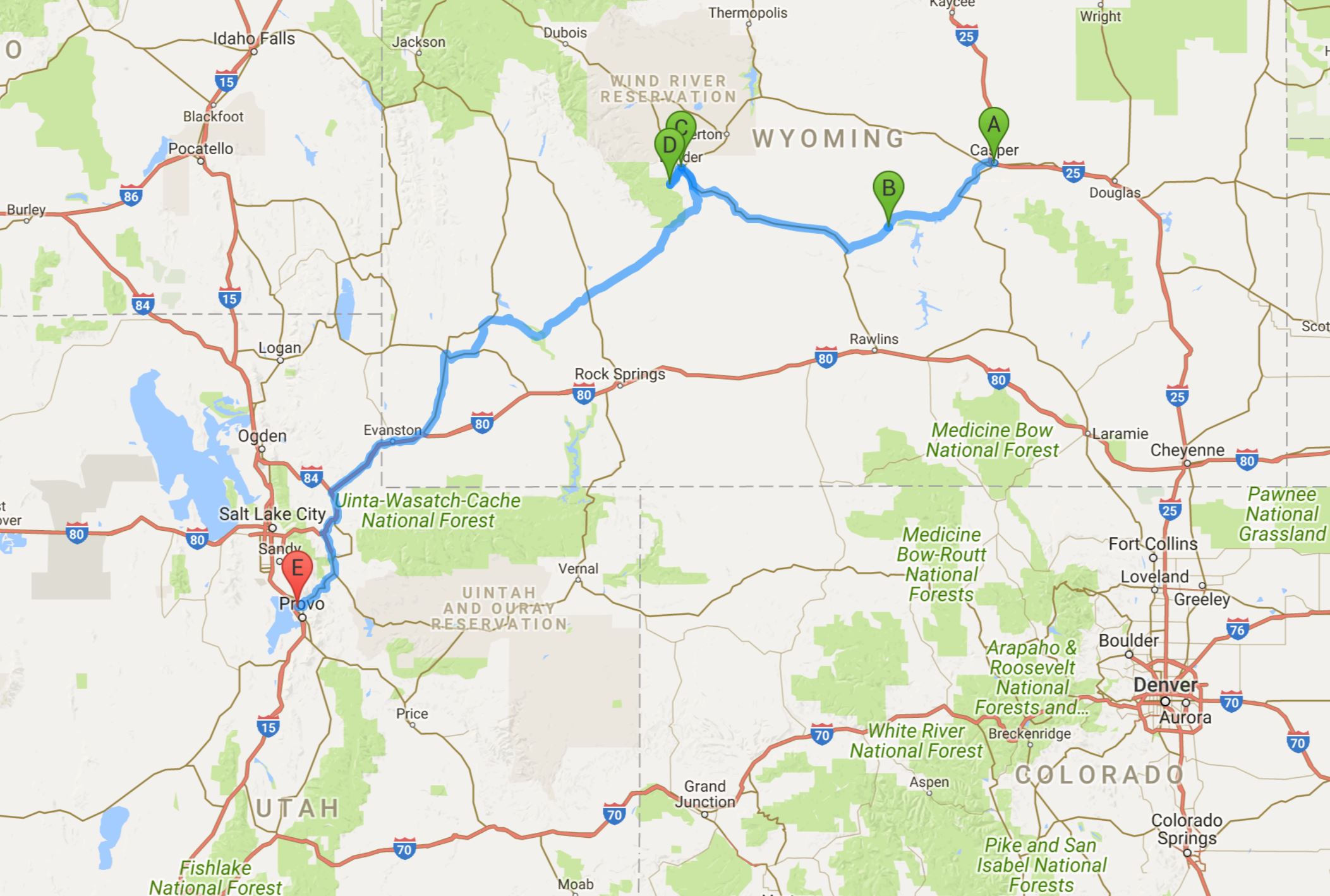 0826 Casper to Orem 475