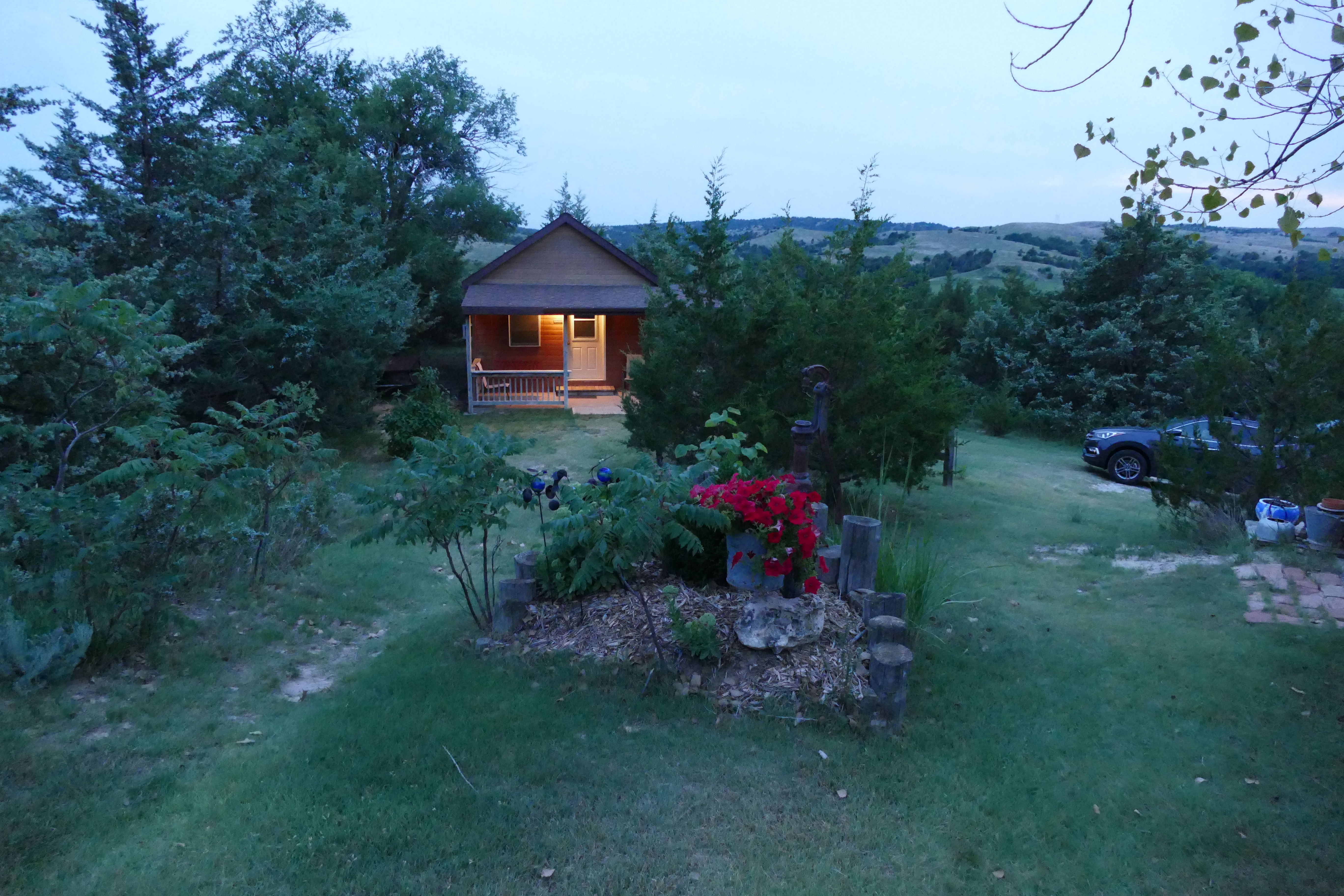 Good to be back at the Dancing Leaf Lodge!