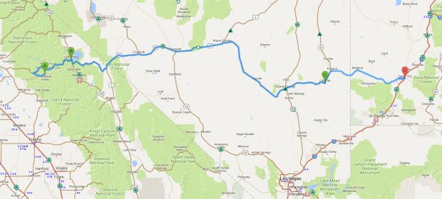 0902 Yosemite to Cedar City 495