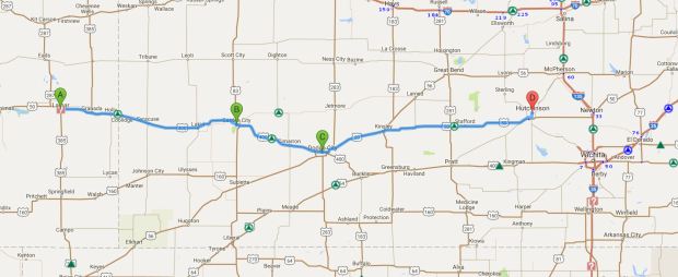 0905 Lamar to Hutchinson route 275